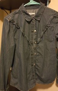 Gap 1969 denim buttondown